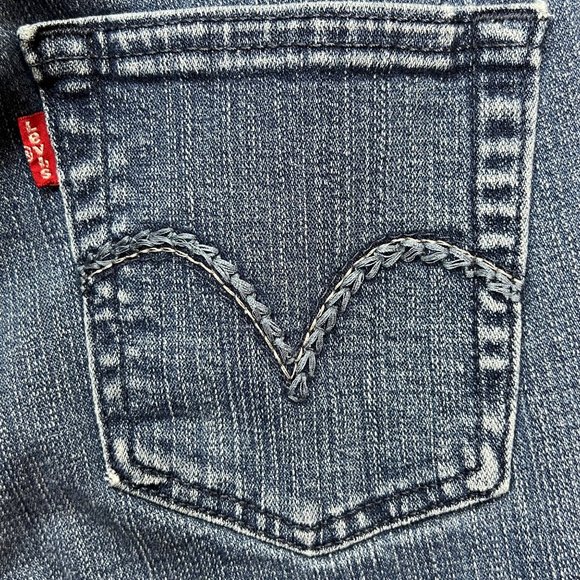 Levi’s 505 Straight Leg Blue Denim Size 27 4 Small Womens - Picture 8 of 13